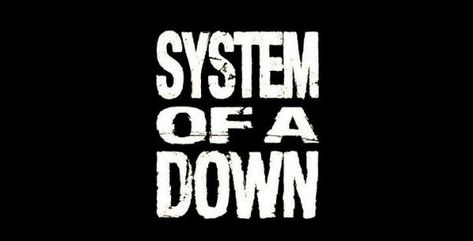 System of a Down Logo 4 Metal Music Bands, Rock Band Logos, Down Song, System Of A Down, Workout Music, Rock Punk, Band Logos, Heavy Metal Bands, Logo Fonts