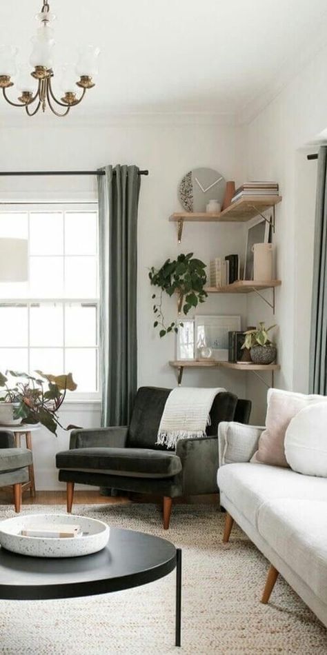 Living room decor Living Room Corner Decor, Comfy Living Room Decor, Comfy Living Room, Bedroom Corner, Living Room Corner, Corner Decor, Room Corner, Small Living Room Decor, Living Room Inspo