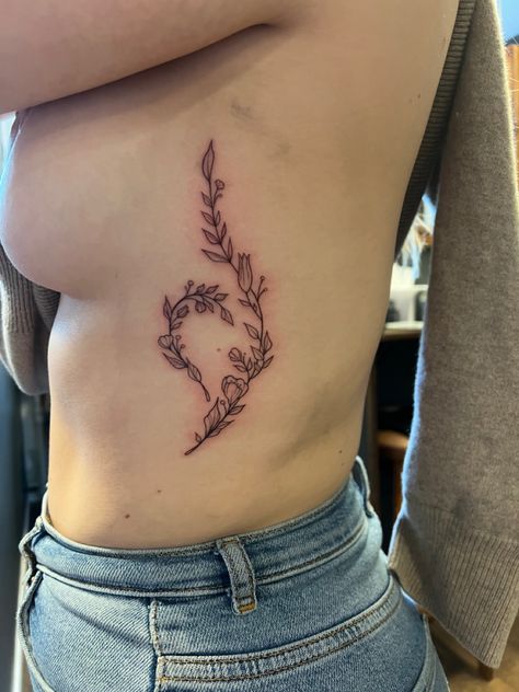 Ed Awearness Tattoo, Floral Neda Tattoos, Tattoos For Ed, Ed Survivor Symbol Tattoo, Ed Recovering Tattoos, Ed Tatoos Idea, Ed Tattoos For Women, Neda Tattoos, Ed Tatoos