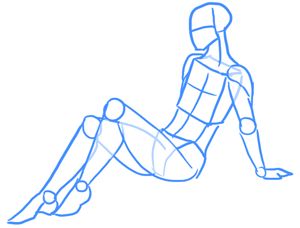 Reclining female Reclined Pose Reference, Reclining Pose Reference, Female Anatomy Drawing Tutorial Simple, Reclining Figure Poses, Reclined Pose, Anatomy For Artists Female, Reclining Figure Drawing, Basic Female Anatomy Drawing, Drawing Guidelines