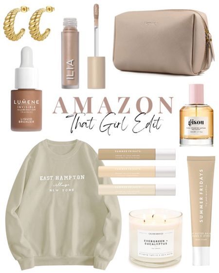 Amazon Clean Girl Finds, Amazon Girl Must Haves, Vanilla Girl Amazon Finds, Amazon That Girl Must Haves, Amazon Girly Finds, That Girl Amazon Finds, Aesthetic Things To Buy On Amazon, Amazon Beauty Must Haves, Amazon Makeup