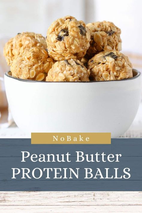 Theses healthy no bake peanut butter protein balls easy to make, freezable and perfect for a quick breakfast option. Protein Balls For Toddlers, Protein Bites For Kids, Protein Lactation Balls, Protein Balls For Breastfeeding, Breastfeeding Protein Balls, Peanut Butter Lactation Balls, Protein Balls For Pregnancy, Toddler Protein Balls, Protein Pregnancy Snacks