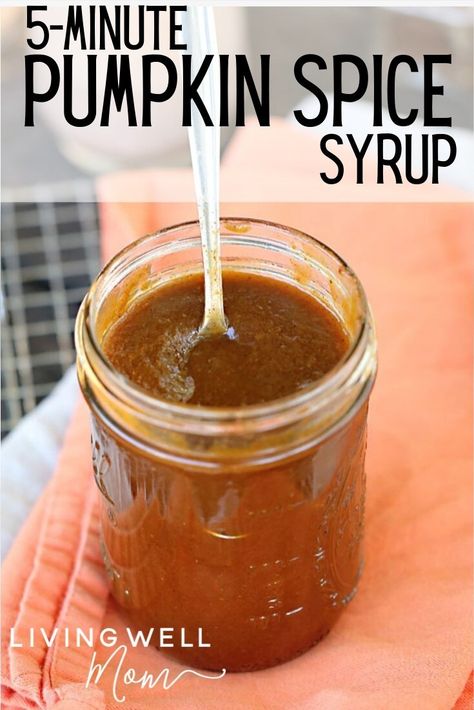 Pumpkin Spice Syrup Recipe, Homemade Pumpkin Spice Syrup, Pumpkin Pie Syrup, Diy Pumpkin Spice, Pancake Party, Sweet Sauces, Pumpkin Syrup, Pumpkin Spice Recipe, Pumpkin Sauce