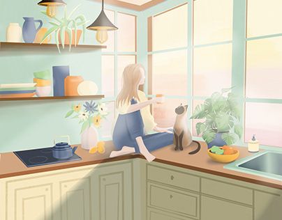 Check out new work on my @Behance profile: "La première tasse de café" http://be.net/gallery/190501333/La-premiere-tasse-de-caf Cute Sketches, Sketch Inspiration, Dreamy Art, Beautiful Drawings, Illustration Artists, Cute Images, Best Artist, Cute Illustration, Children Illustration