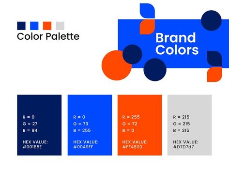 Color Palette Hero Image Design, Logo Color Schemes, Personal Branding Inspiration, Brand Colour Schemes, Marketing Colors, Presentation Design Layout, Color Design Inspiration, Color Palette Yellow, Blue Palette