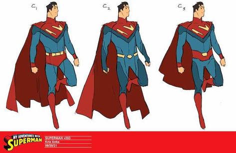 Kris Anka Art, Kris Anka, Superman Outfit, My Adventures With Superman, Adventures With Superman, Superman Characters, Superhero Art Projects, Superman Costumes, Edna Mode