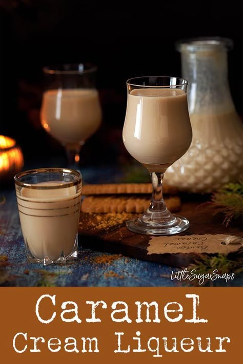 Cream Liqueur Recipe, Caramel Liquor Drinks, Homemade Liqueur Recipes, Homemade Liqueur, Infused Liquors, Liqueur Recipes, Homemade Alcohol, Homemade Liquor, Liquor Recipes