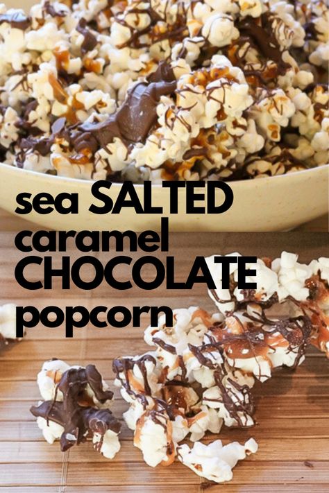 French Pixie, Zebra Popcorn, Popcorn Recipes Chocolate, Chocolate Drizzled Popcorn, Popcorn Recipes Sweet, Homemade Caramel Popcorn, Popcorn Recipes Easy, Salty Sweet Snacks, Popcorn Recipes Caramel