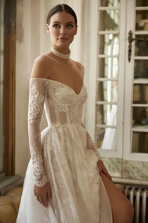 Italian Bridal Dress, Vintage Italian Wedding Dress, Married Ideas, Enchanted Wedding Dress, Italy Wedding Dress, Italian Wedding Dress, Vintage Italian Wedding, Flora Bridal, Plain Wedding Dress