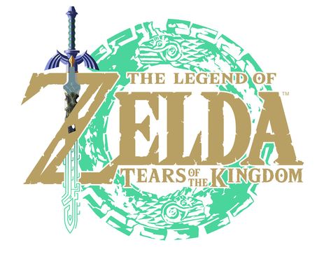 Legend Of Zelda Tears Of The Kingdom, Tears Of The Kingdom Art, Zelda Design, Kingdom Logo, Zelda Logo, Lego Ninjago Party, Zelda Hyrule Warriors, Zelda Totk, Zelda Video Games