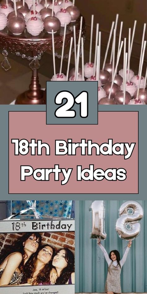 🎉 Celebrate adulthood in style with these 21 trendy 18th birthday party ideas! Throw a chic rooftop bash, organize a themed costume party, or host a glow-in-the-dark dance night. Add fun touches like a photo booth, DIY cocktail/mocktail bar, or personalized party favors. Whether it’s a classy dinner, a backyard bonfire, or a fun-filled game night, these ideas will make turning 18 unforgettable. 🌟🥂