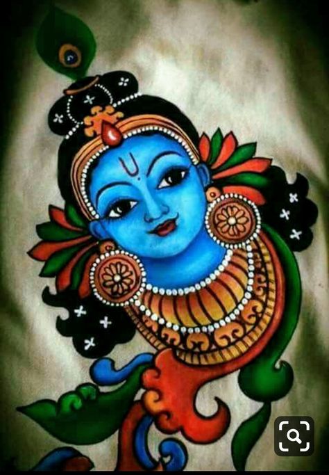 Shree Krishna, Hare Krishna, Lord Ganesha, Mural Painting, Meditation Music, Ganesha, Kerala, Mantra, Krishna