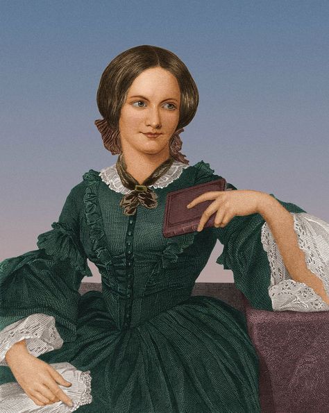 Portrait of English novelist Charlotte Bronte Us First Lady, 19th Century Women, Charlotte Brontë, Bronte Sisters, Riders On The Storm, British Literature, Strong Female Characters, Historical Women, Charlotte Bronte