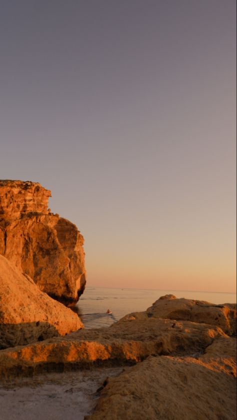 Enjoy the breathtaking sunset at the rocks of Dwejra Bay on the island of Gozo, Malta #malta #gozo #travel #europe #sunset #sunsetphotography Gozo Malta Aesthetic, Malta Sunset, Malta Aesthetic, Gozo Malta, Malta Gozo, Malta Island, Highlights Instagram, Travel Europe, Summer Dream