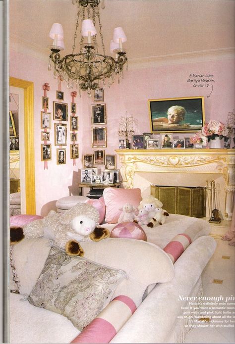 Pink+Gold. M.Carey living room. Mariah Carey House, Mariah Carey Makeup, Mariah Carey Heartbreaker, Mariah Carey Dress, Mariah Carey Glitter, Mariah Carey Daydream, Mariah Carey Singing, Mariah Carey Hair, Mariah Carey Butterfly