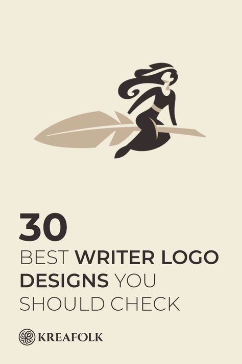 Writing Logo Design Ideas, Logo Writing Design, Author Logo Ideas, Author Logo Design, Literature Logo, Logo Writer, Writing Logo Design, Writer Logo Design, Writer Branding