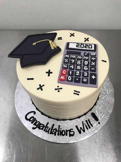 Accounting Cake Graduation, Accounting Graduation Cakes, Accountant Graduation Party, Accountant Cake Ideas, Accounting Graduation Party, Funny Grad Cakes, Finance Cake, Kue Hari Guru, College Graduation Cake Ideas