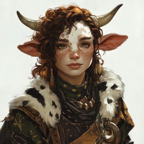 Unique Dnd Races, Ugly Dnd Character, Goat Person Character Design, Dnd Christmas Characters, Satyr Dnd 5e Female, Witch Illustration Character Design, Aarakocra Female, Humanoid Fantasy Races, Deer Oc Human