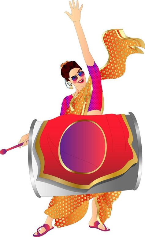 celebration of the Maharashtrian new year Gudhi Padwav Drummers with Dhol and Tasha traditional instruments. Dhol Tasha, Traditional Instruments, Birthday Banner Background Hd, Pop Art Background, Bollywood Theme, Jungle Book Disney, Iphone 5s Wallpaper, Gudi Padwa, Saree Painting