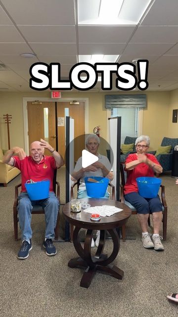 Foxwood Springs Senior Living on Instagram: "This may be our funniest game YET! Check out our human slot machines and their artistic choices. #funny #games #slotmachine #seniors #seniorliving #community #independentliving #foxwood" Senior Citizens Christmas Games, Human Slot Machine, Human Slot Machine Diy, Christmas Activities Seniors, Games For Memory Care Seniors, Games For Seniors Group, Funny Christmas Games For Kids, Party Games For Seniors Citizens, Nursing Home Games For Residents