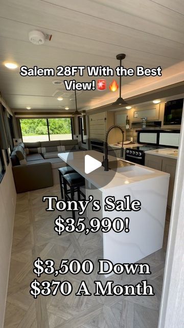 Tony T Rv on Instagram: "Salem 28FT Best View! #view #best #salem #rv #camping #camper #rv #howto #campinghacks #tricks" Permanent Rv Site Ideas, Rv Models, Bus Rv Conversion, Travel Trailer Living, Rv Interior Remodel, Rv Motorhomes, Rv Homes, Trailer Living, Camping Camper