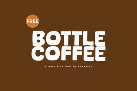 Bottle Coffee is a modern and cute display font perfect for posters, logos, magazines, book covers, banners, and many more! Get this amazing font, and use it to create lovely designs. It can easily be... Coffee Fonts, Coffee Display, Art Deco Fonts, Coffee First, Comic Font, Old English Font, Clip Arts, Laser Cut Sign, Bold Fonts