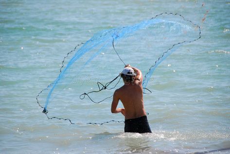 Cast net throw. Lone fisherman throwing a cast net into the sea #Sponsored , #AD, #paid, #net, #Lone, #cast, #throw Vignette Painting, Lifestyle Photography Food, Cast Nets, Photography Food, Paintings On Canvas, Vector Hand, Design Architecture, Lifestyle Photography, White Photography