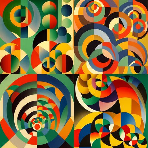 Sonia Delaunay Fashion, Sonja Delaunay, Sonia Delaunay Art, Delaunay Art, Color Theory Art Lessons, High School Art Room, Capstone Project Ideas, Color Theory Art, Robert Delaunay