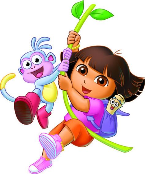 Dora the Explorer Dora Pics, Dora The Explorer Pictures, Dora Drawing, Dora Pictures, Dora The Explorer Images, Dora Cartoon, Dora Games, Naruto Pokemon, Facebook And Instagram Logo