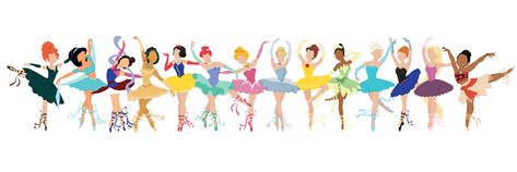 All of these lovely ballerina princesses are available on Society6 . CLICK HERE for a print with all these ballerina princesses. Disney Ballerina Princesses, Disney Princess Ballerinas, Disney Ballerina, Flower Border Clipart, Ballerina Princess, Princess Ballerina, Animated Clothes, All The Princesses, Princess Nursery