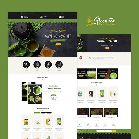 Ecommerce Website Layout, Tea Website, Restaurant Website Design, Food Web Design, Restaurant Web, Down Wedding Hairstyles, Ux Inspiration, Ecommerce Website Template, Website Design Wordpress