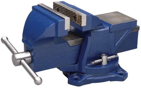 Best Bench Vise for Your Workshop or Garage - Reviewed (2021) Drill Press Vise, Bench Vice, Cat Meeting, Bench Vise, Shop Bench, Carpentry Tools, Small Bench, Copper Diy, Metal Working Projects