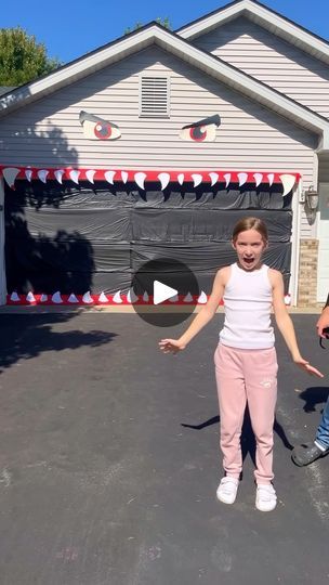 4.4M views · 134K reactions | Halloween Garage Door Transformation 🎃 #halloween #diy #craft #decor #spooky #family | Aaron Benson | Sound Gallery by Dmitry Taras · Halloween Party Garage Door Halloween Decor, Door Transformation, Halloween Garage Door, Funny Halloween Decorations, Halloween Garage, Scary Halloween Decorations Diy, Craft Decor, Halloween Outdoor, Scary Halloween Decorations