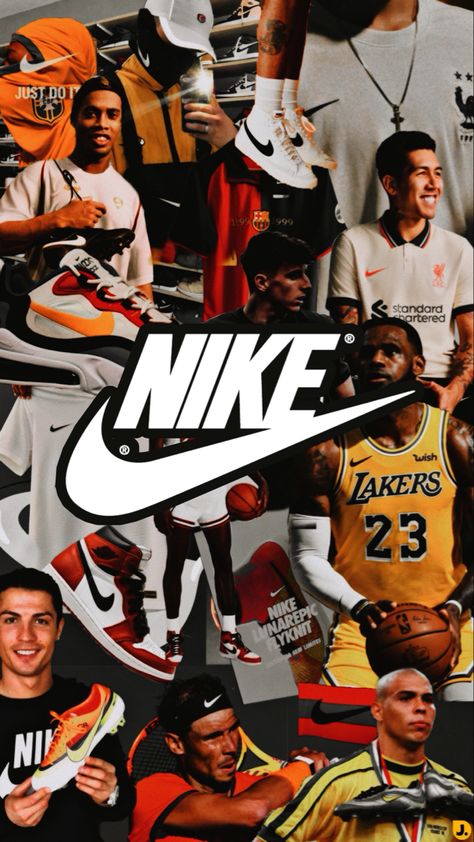 Nike Home Screen Wallpaper, Nike Dunk Wallpaper Aesthetic, Soccer Nike Wallpaper, Nike Brand Aesthetic, Nike Asthetic Picture Wallpaper, Nike Football Wallpapers, Nike Collage Wallpaper, Nike Aesthetic Wallpaper, Nike Wallpaper Aesthetic