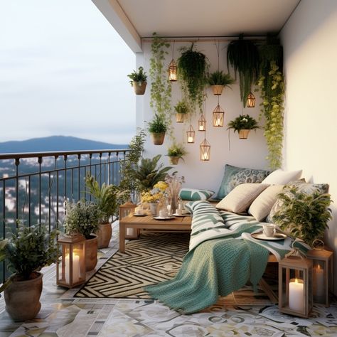 Aesthetic Balcony, Balkon Decor, Apartment Patio, Small Balcony Decor, Cozy Aesthetic, Apartment Balcony Decorating, Apartment Decor Inspiration, Balcony Design, The Balcony