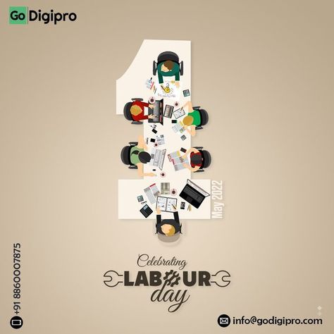 Labour's Day Creative Poster, Labour Day Digital Marketing, Labour Day Social Media Posts, Happy Labour Day Poster Design, Labour Day Creative Poster, Labor Day Social Media Post, International Labour Day Creative Ads, Workers Day Creative Ads, Labor Day Creative Ads