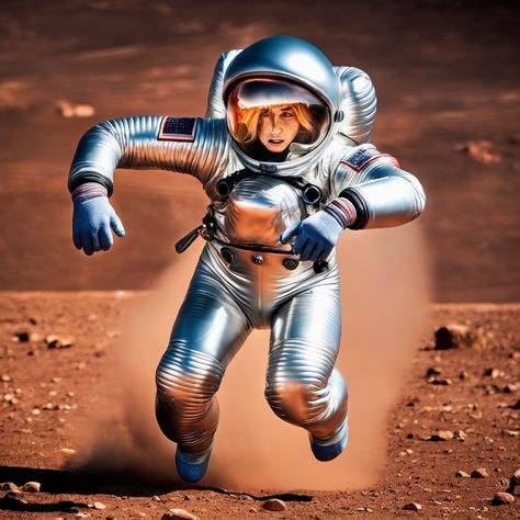 Space Suit Costume, Suit Costume, Space Suit, Create Art, Image Generator, Social Media Posts, Outer Space, Creating Art, Full Body