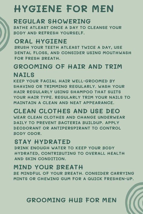 Male Hygiene Tips For Men, Hygenic Tips For Men, Personal Hygiene For Men, Good Hygiene Men, Men Hygiene Routine, Body Odor Remedies For Men, Body Hygiene For Men, Hygiene Tips Men, Mens Grooming Tips