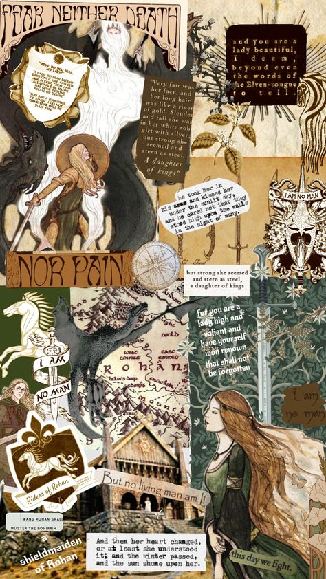 Eowyn, shieldmaiden of Rohan #eowyn#lotr#lordoftherings Eowyn Wallpaper, Eowyn Aesthetic, Eowyn Art, Eowyn Shieldmaiden, Eowyn Lotr, Lovely Wallpapers, Journal Bible, Rings Aesthetic, Shield Maiden