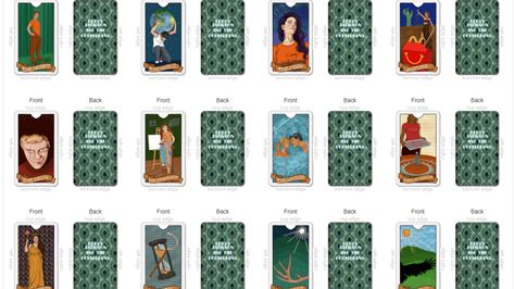 Percy Jackson Tarot Cards by Melissa Snyder — Kickstarter Marauders Tarot Cards, Greek Gods Tarot Cards, Percy Jackson Tarot Cards, Arcana Cards Tarot Decks, Tarot Cards Guide Book, Major Arcana, 8x10 Print, Rick Riordan, Percy Jackson And The Olympians