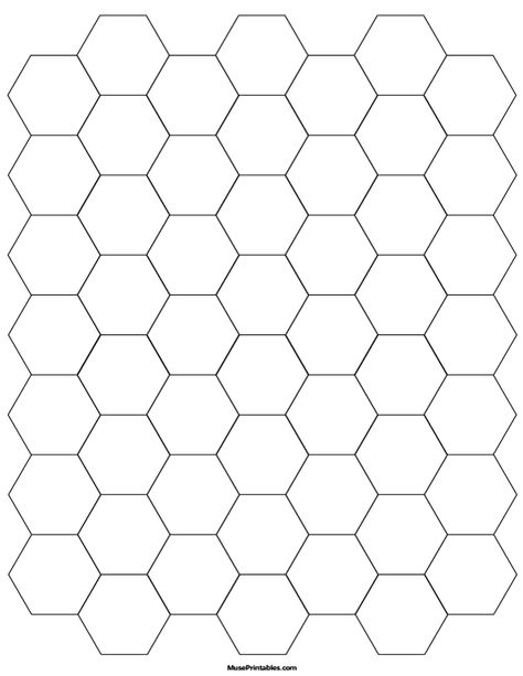 Printable 3/4 Inch Black Hexagon Graph Paper for Letter Paper Hexagon Printable, Paper For Letter, Elf Letters Printable, Hexagon Template, Free Paper Piecing Patterns, Printable Graph Paper, Lucy Boston, Geometry In Nature, Halloween Printables Free