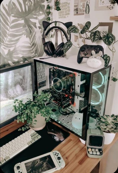 Lego Setup, Alien Civilization, Gaming Desk Setup, Gamer Room Decor, Desain Quilling, Video Game Room Design, Dekorasi Kamar Tidur, Top Video, Gaming Room Setup