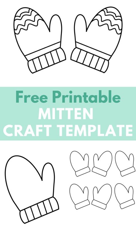 free printable mitten templates Small Mitten Template Free Printable, Mittens Coloring Pages, Mittens Template Free Printable, Mittens Template, Crafts With Kids, Fun Winter Crafts, Penguin Craft, Winter Art Projects, Diy Gift Card