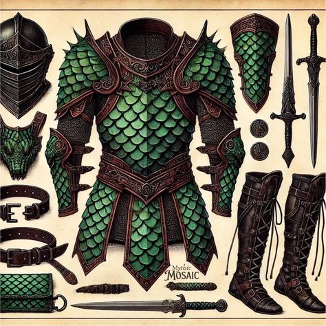 Armor Drawings, Dragon Armor, Marvel Heroines, Female Armor, Magic Items, Dungeons And Dragons Game, Leather Armor, Fantasy Comics, Medieval Armor