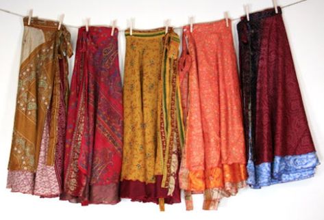 Long Silk Skirt, Sari Skirt, Silk Wrap Skirt, Silk Maxi Skirt, Handmade Skirts, Hippie Skirts, Wrap Skirts, Bohemian Skirt, Buy Skirts