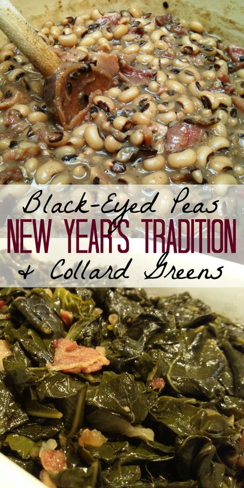 Vegan Quesadilla, South Your Mouth, Black Eyed Peas Recipe, Collard Greens Recipe, Southern Recipes Soul Food, New Year's Food, Comfort Food Southern, Pea Recipes, Collard Greens