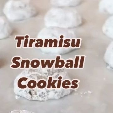 bonappetitmag on Instagram: "All the winning flavors of tiramisu—espresso, chocolate, and mascarpone cream— come together in this snowball cookie 🍪. Make sure to go heavy on the cocoa powder drama. Get the recipe from @hanaasbrink at the link in bio." Tiramisu Espresso, Snowball Cookie, Mascarpone Cream, Snowball Cookies, Come Together, Cocoa Powder, The Recipe, Make Sure, Espresso