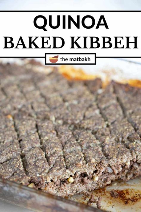 Quinoa Kibbeh (Gluten-Free Kibbeh Recipe) Kibbeh Recipe Lebanese, Seven Spice, Kibbeh Recipe, Bulgar Wheat, Cucumber Yogurt, Middle East Recipes, Vegetarian Quinoa, Resep Cake, Minced Beef