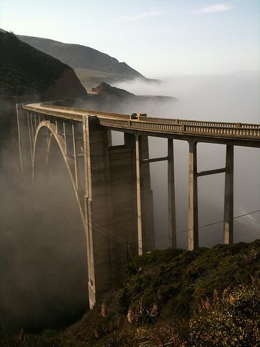 Bixby Bridge, Coast Highway, Monterey, California, USA. Big Sur Marathon, Bixby Bridge, Monterey Peninsula, Monterey California, Big Sur California, Monterey Ca, Lake Powell, Pacific Coast Highway, California Dreamin'