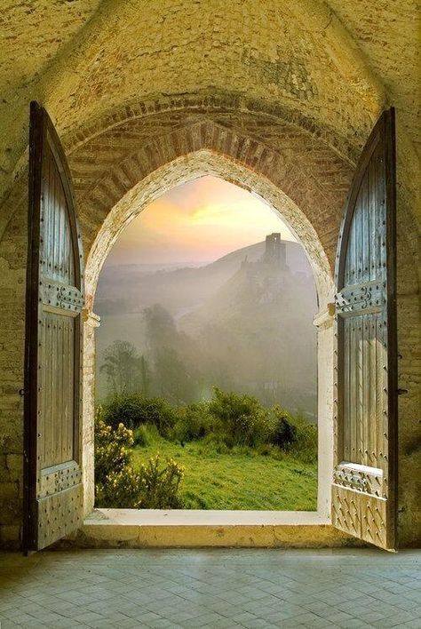 Arched Doorway, Tuscany, Italy Arch Doorway, Toscana Italia, Open Door, Italy Photo, Window View, Beautiful Doors, Tuscany Italy, The Doors, The Words